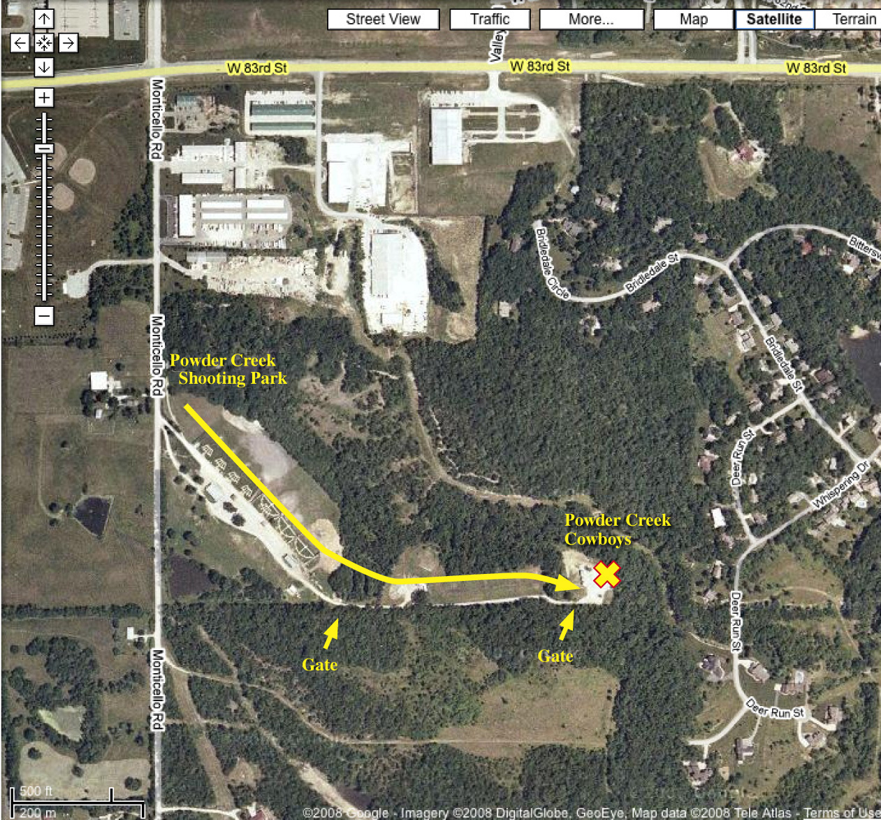 Location Powder Creek Cowboys